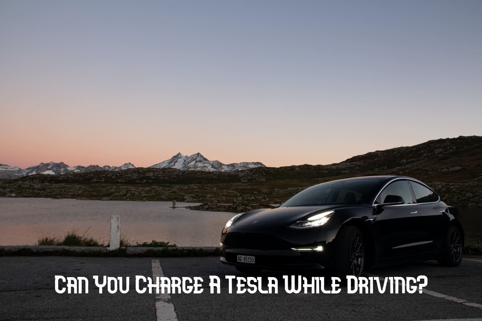 Can You Charge a Tesla While Driving?